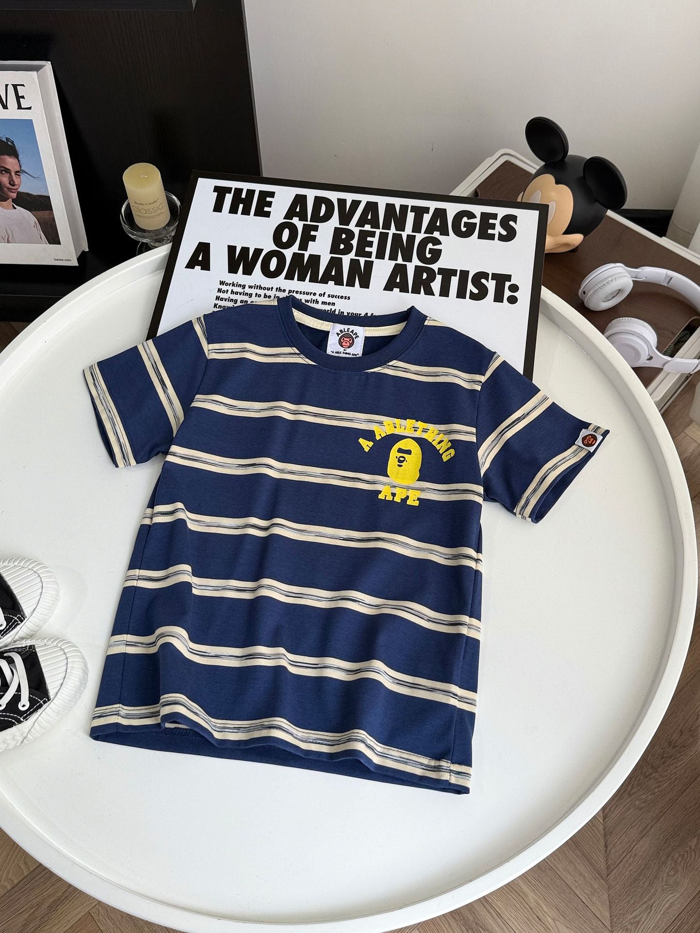 Children's Classic Short-sleeved Summer Korean Style Cotton Fashion Children's T-shirt