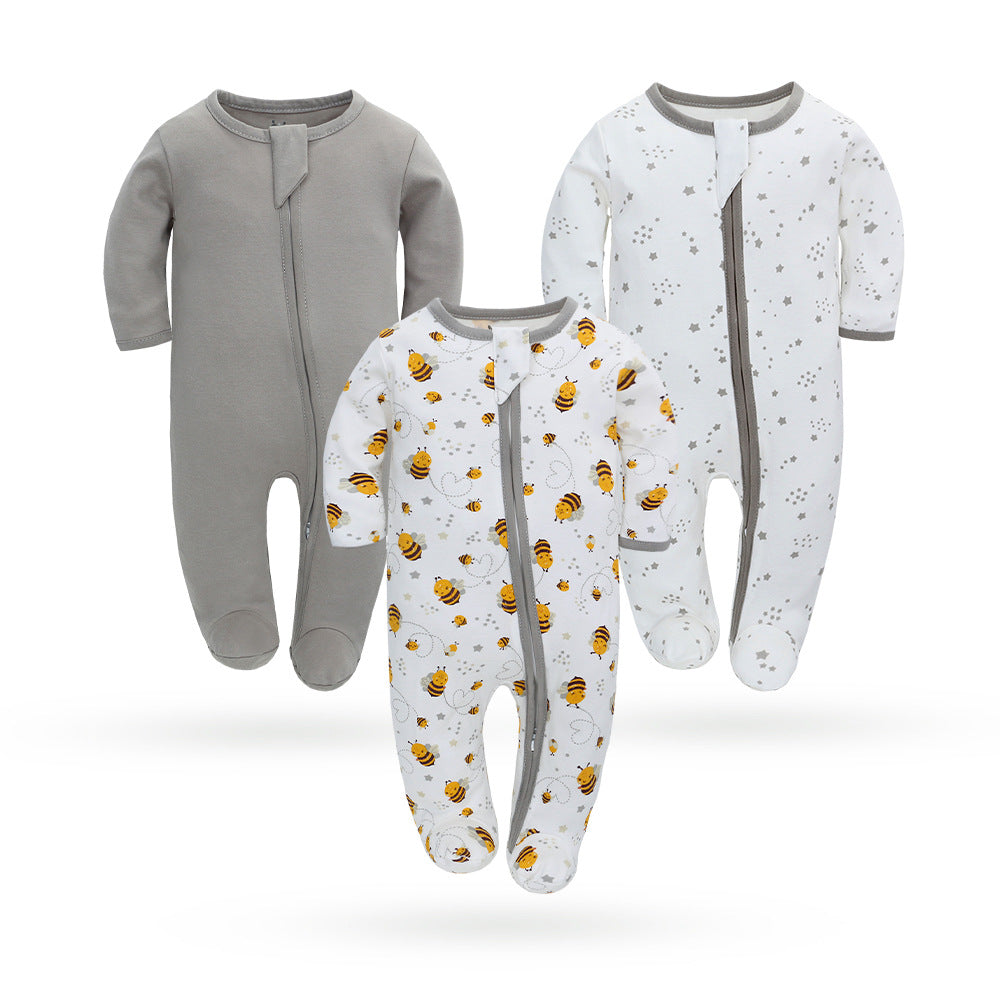 Jumpsuit Class Long Sleeve Born Rompers Romper Zipper Jumpsuit, Climbing Suit