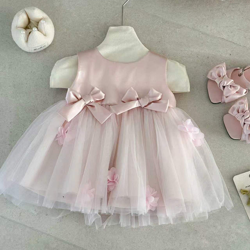 Princess Summer Birthday Pettiskirt Infant Korean Children's Dress