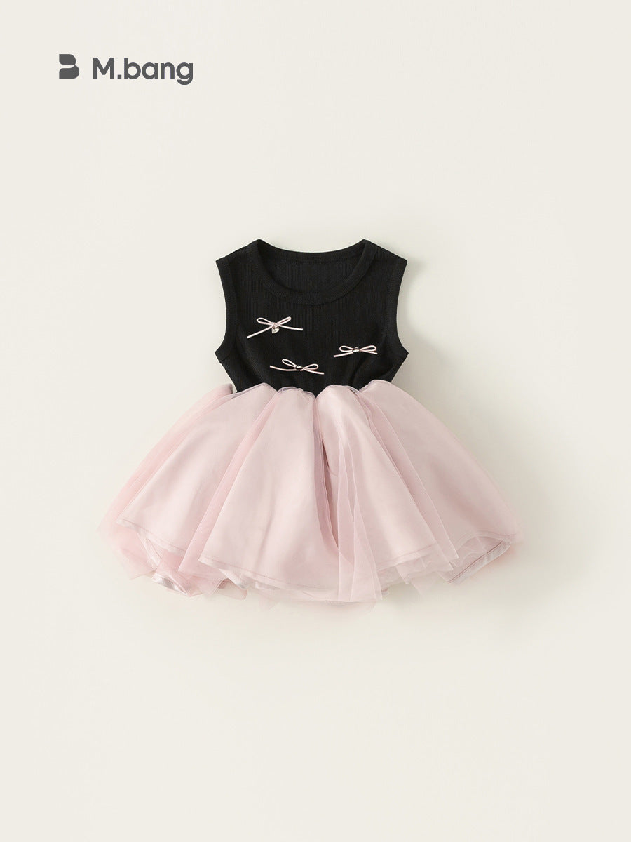 Summer Collection Floral A- Line Skirt Sweet Cotton Children's Dress