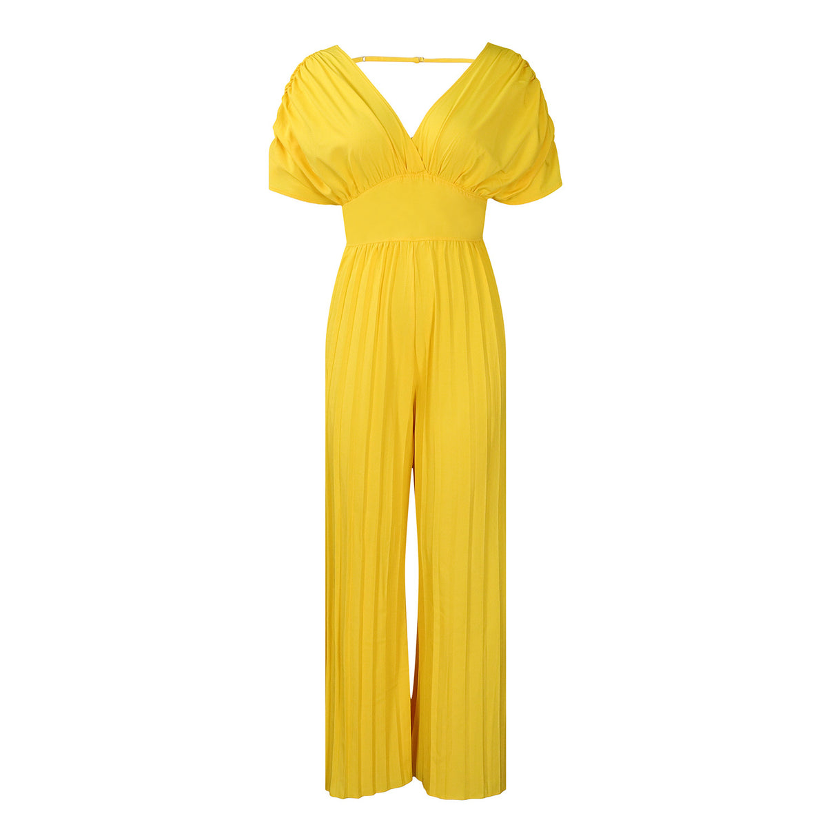 Charming Women's Sexy Solid Color Pleated Casual Pants
