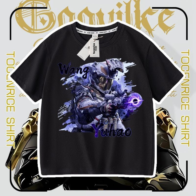 Women's & Men's Delta Action Game Grand Dragon Claw Shepherd Related Short Sleeve Children's T-shirt
