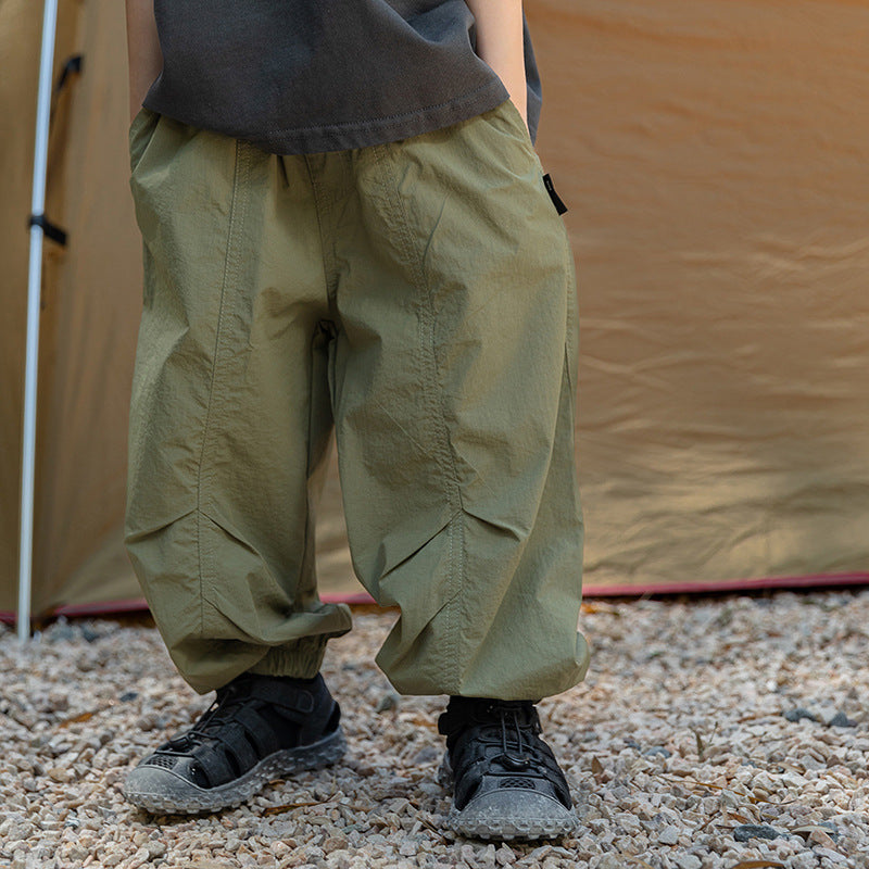 Children's Sunscreen For Boys Summer Outdoor Sports Breathable Thin Functional Children's Pants