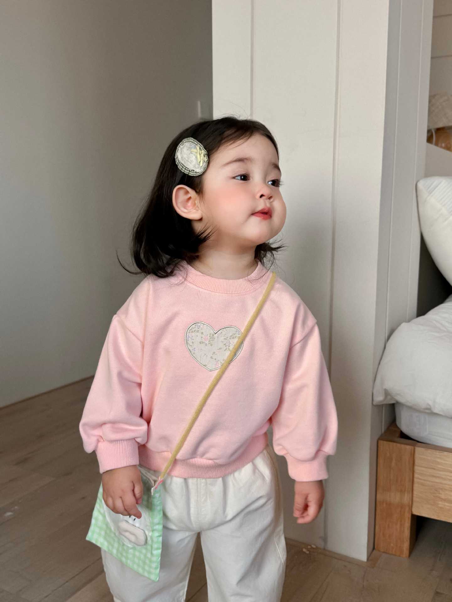 Children's Spring Clothing Korean Style Clothes Sweatshirt Children's Suit