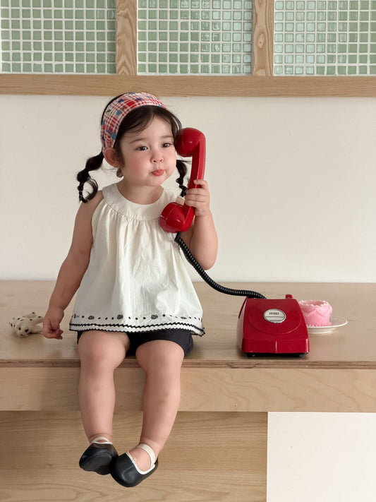 Children's Doll Shirt Shorts Summer Thin Korean Style Children's Suit