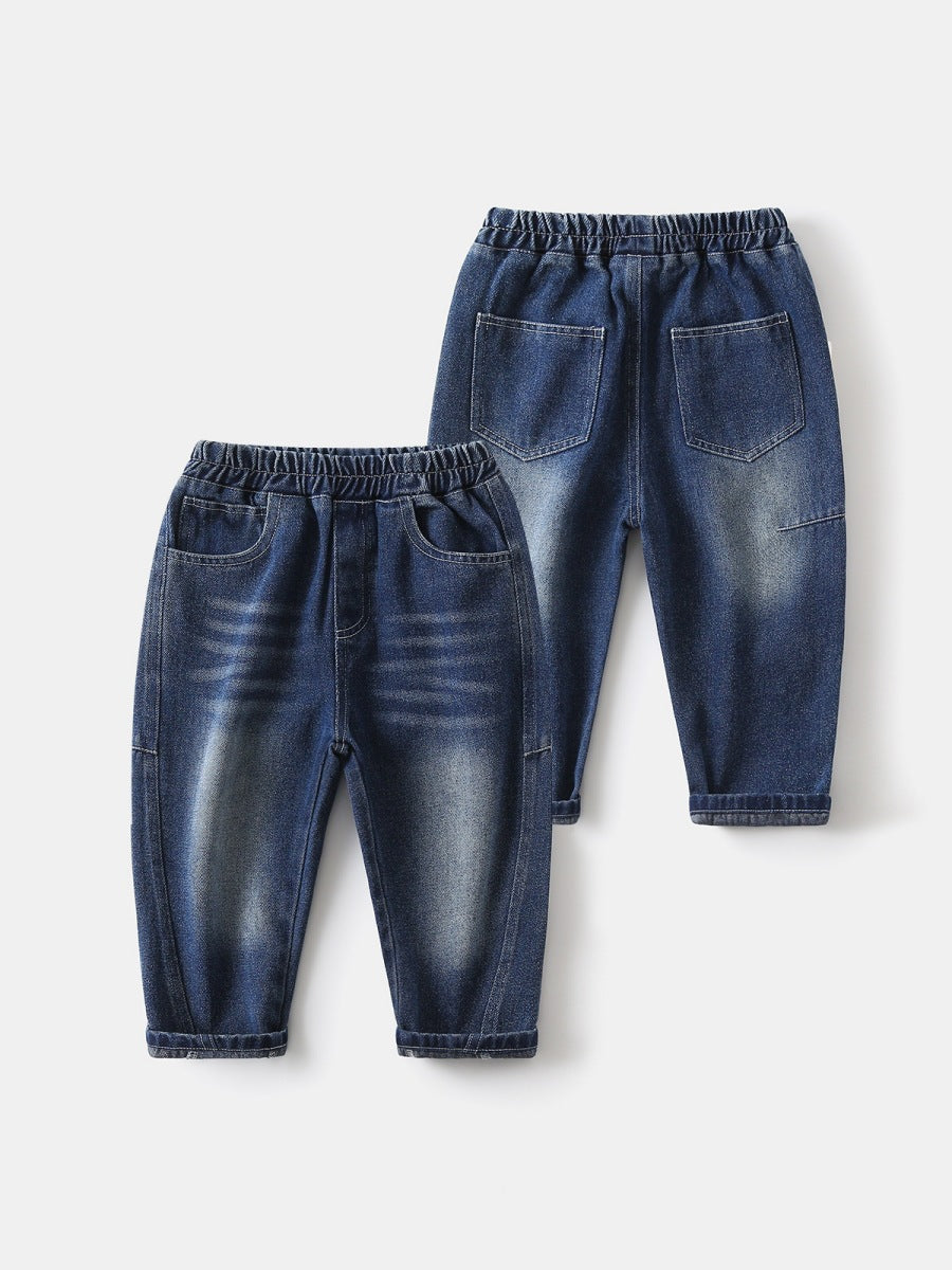 Children's Denim Trousers Fashionable Jeans Tide Children's Pants
