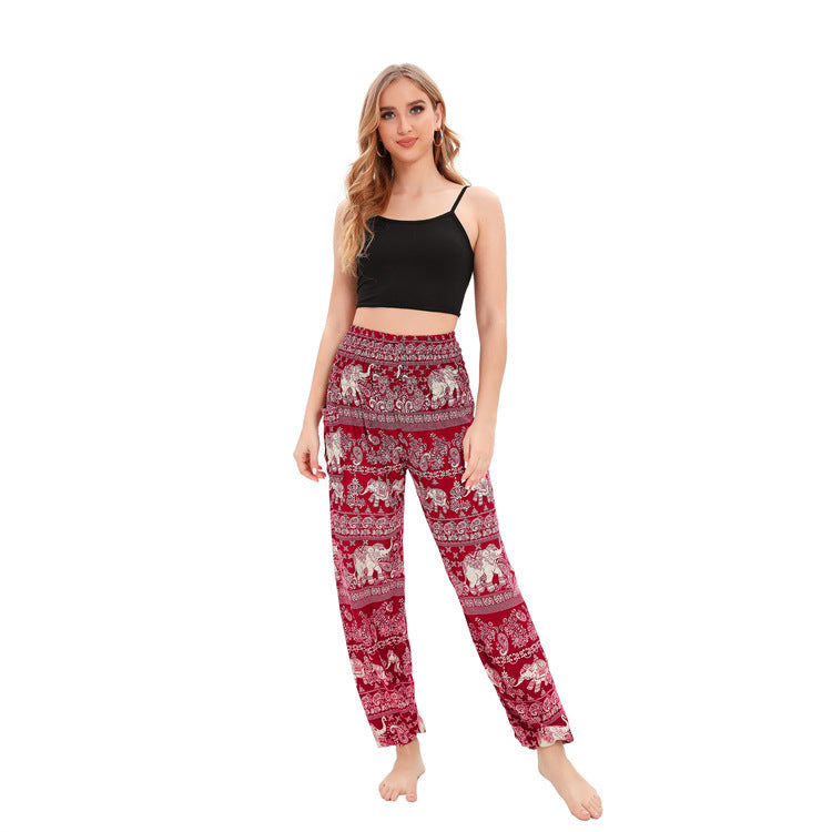 Beautiful Women's Rayon Yoga Bloomers Clothes Casual Pants