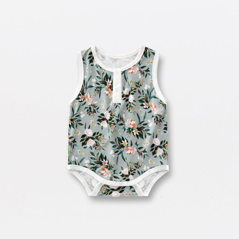 Fiber Vest Summer Thin Sleeveless Clothing Jumpsuit, Climbing Suit