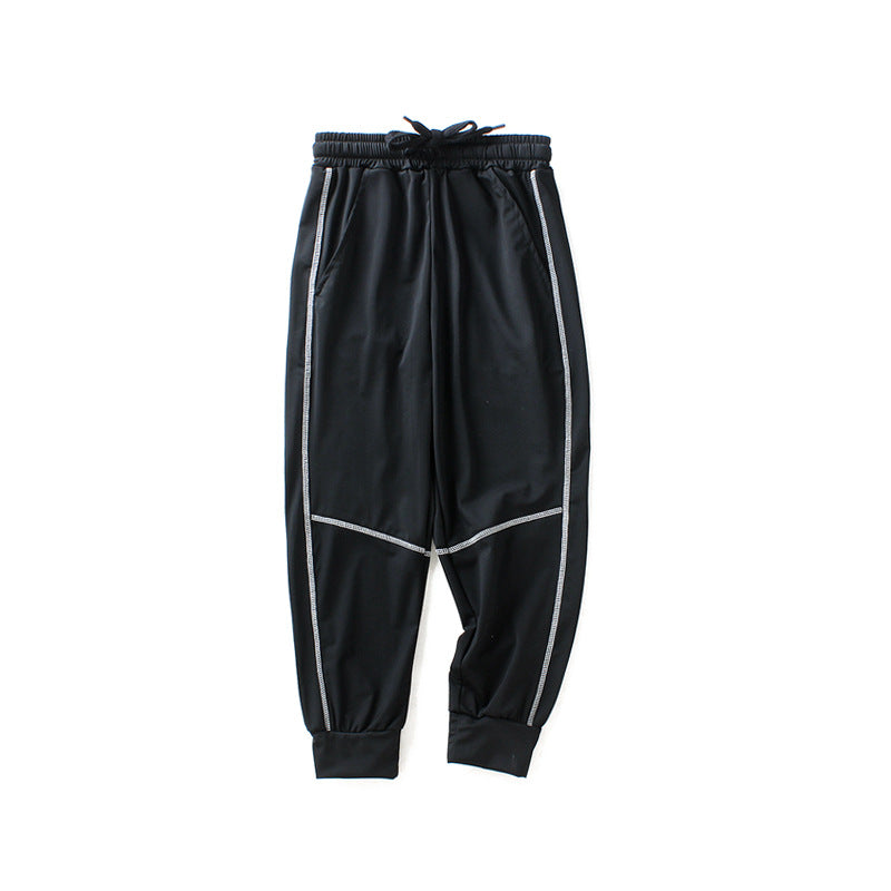 Children's Outdoor Crawler Stitching Medium Big Casual Children's Pants