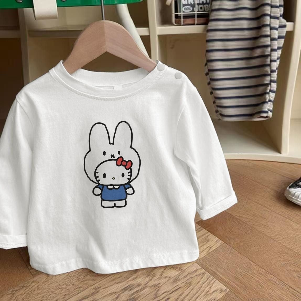 Children's Long-sleeved Clothing Autumn Toddler Top Tide Children's T-shirt