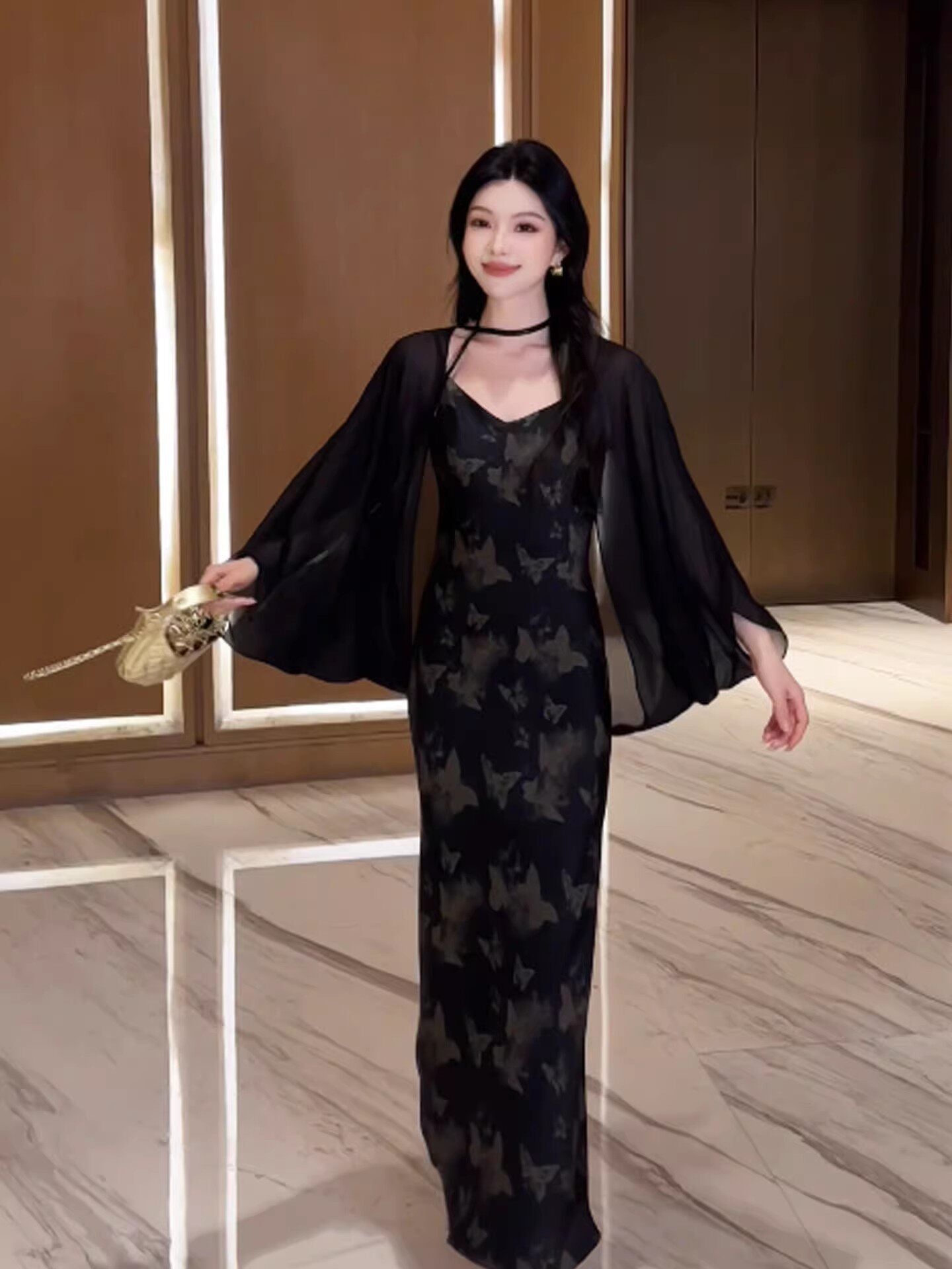 Women's Cheongsam Shawl Outer Match High-grade Tulle Super Fairy Thin Sun Clothing