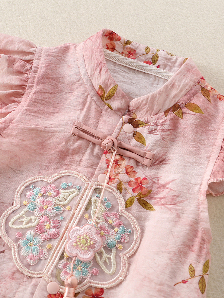 Born Jumpsuit One Month Old Cheongsam Jumpsuit, Climbing Suit