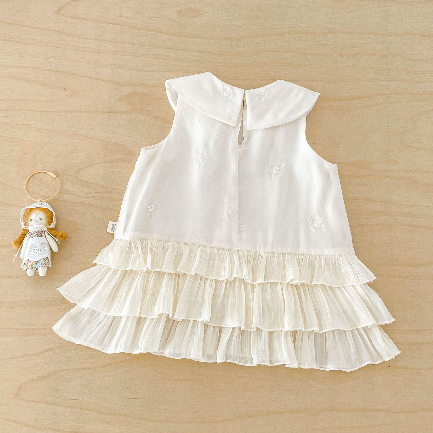 Children's Cake Summer Western Style Doll Collar Children's Dress