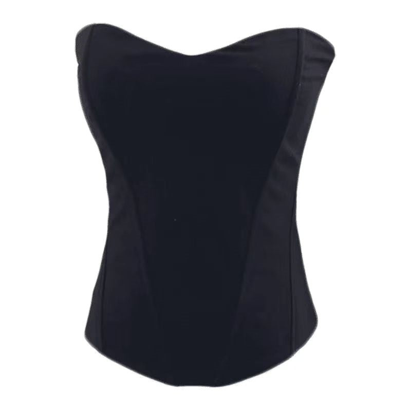 Women's Chest Wrap Sexy High Waist Slim Fit Fashion With Pad Small Vest/suspenders/tube Top
