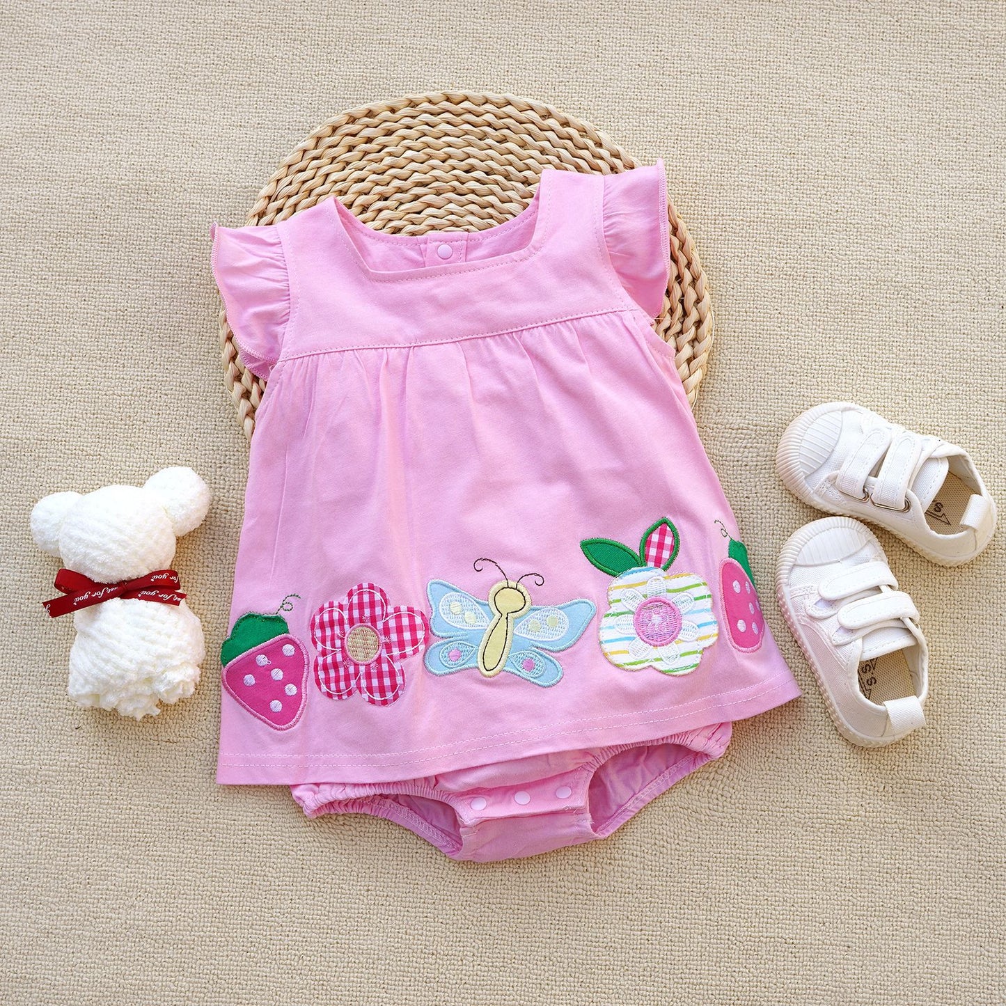 Butterfly Flower Whale Other Princess Dress Jumpsuit Four Jumpsuit, Climbing Suit