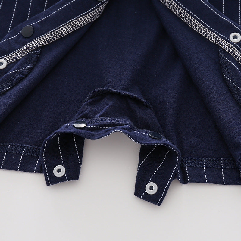 Thin Summer Clothing Born Boy Jumpsuit One Month Old Hundred Jumpsuit, Climbing Suit