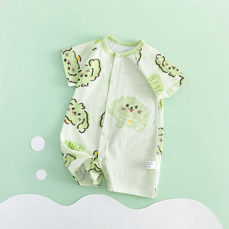Jumpsuit Summer Boneless Rompers Split Breathable Air Conditioning Clothes Born Jumpsuit, Climbing Suit