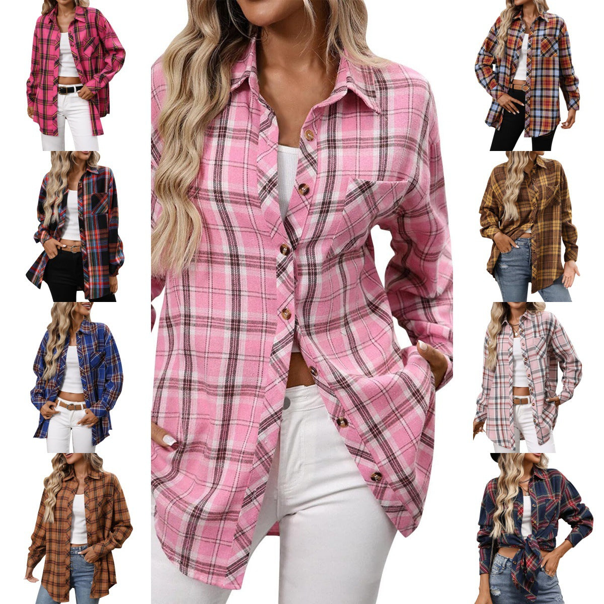 Women's Shirt Long Sleeve Autumn Retro Outerwear Style Blouse