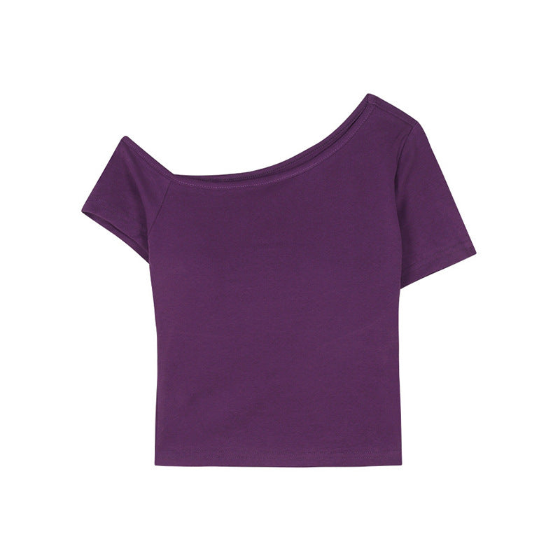 Women's Short-sleeved Summer Design Pure Desire Hot Women's T-shirt