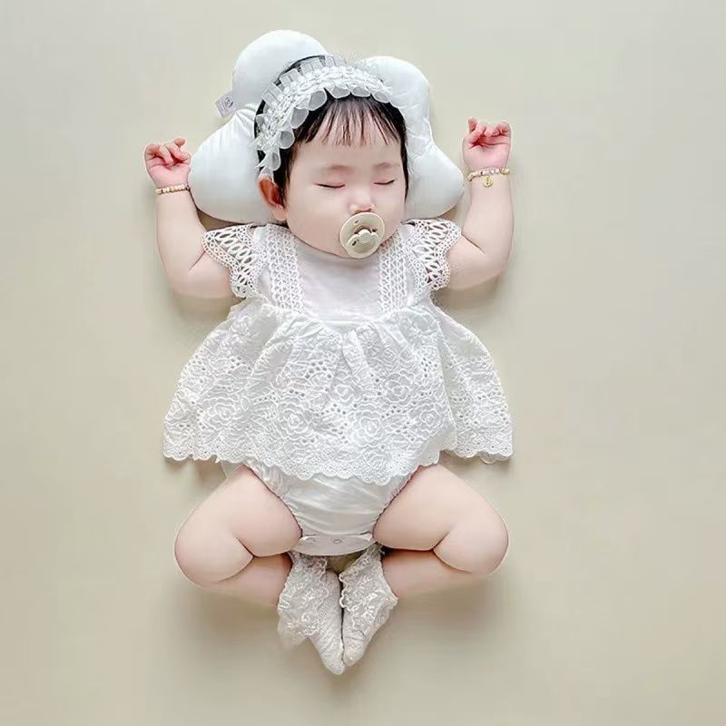 Princess Lace Romper Summer Thin Outwear Jumpsuit, Climbing Suit