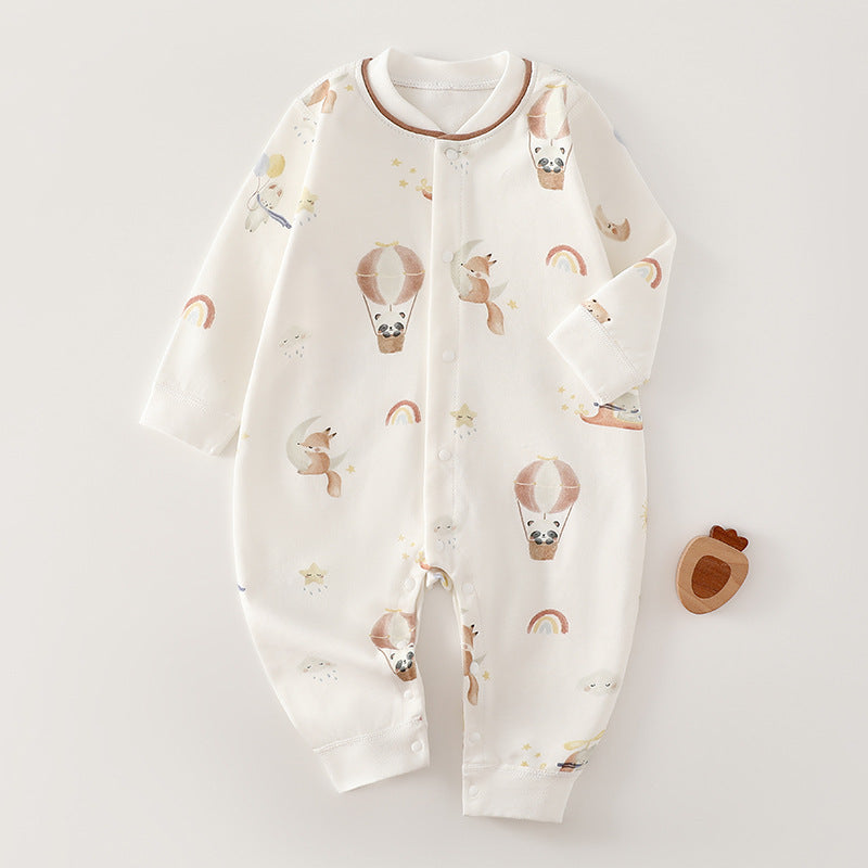 Children's Jumpsuit Seamless Cotton Class Born Clothes Jumpsuit, Climbing Suit