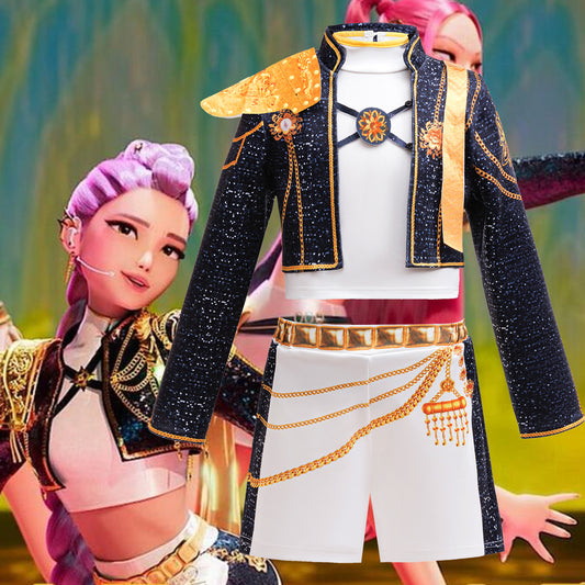 Performance Costume Rumi Clothes Dress Up Children's Suit