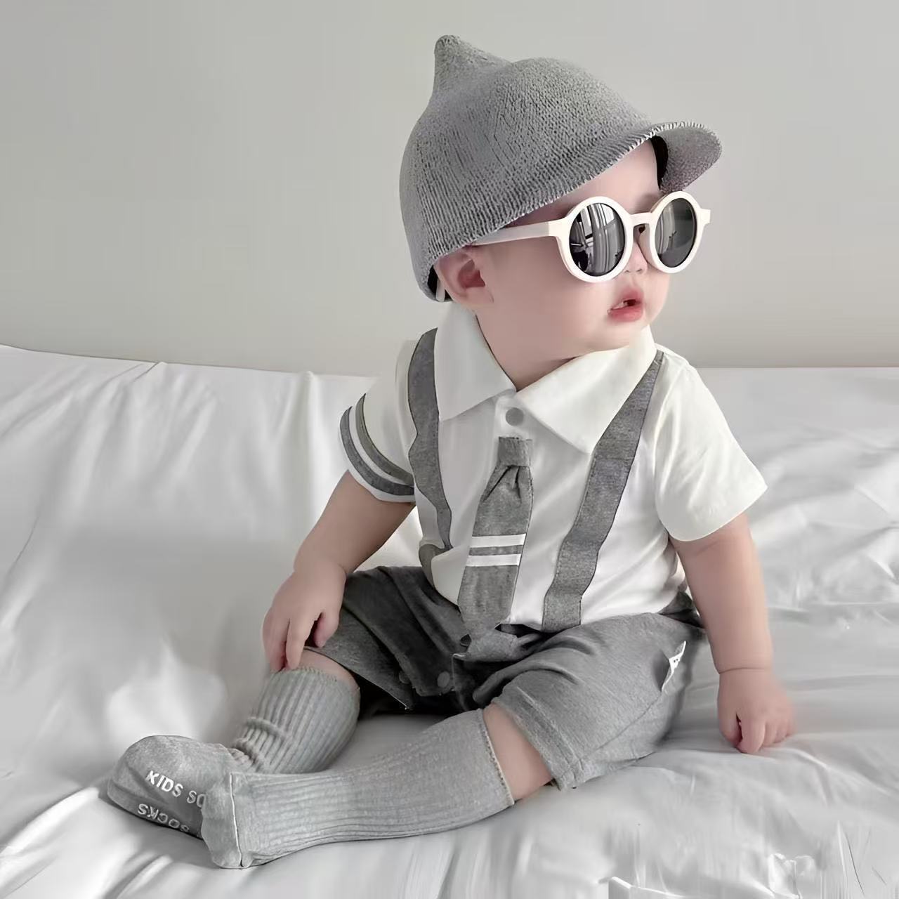 Summer Thin Outdoor Wear College Style One-piece Jumpsuit Romper Fresh Jumpsuit, Climbing Suit