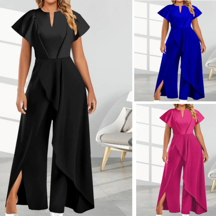 Popular Graceful Slouchy Women's Irregular Dress Fashion Casual Suit