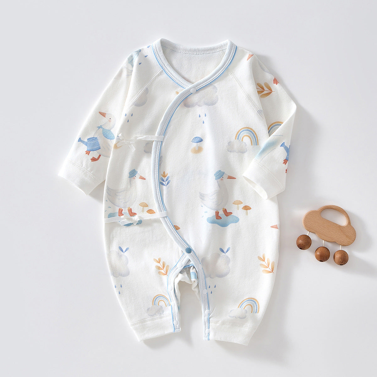 Born Clothes Pure Cotton Boneless Rompers Jumpsuit, Climbing Suit