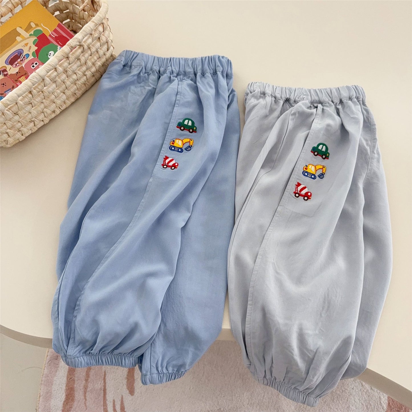 Women's & Men's Air Conditioning Summer Rayon Bloomers Cool Children's Pants