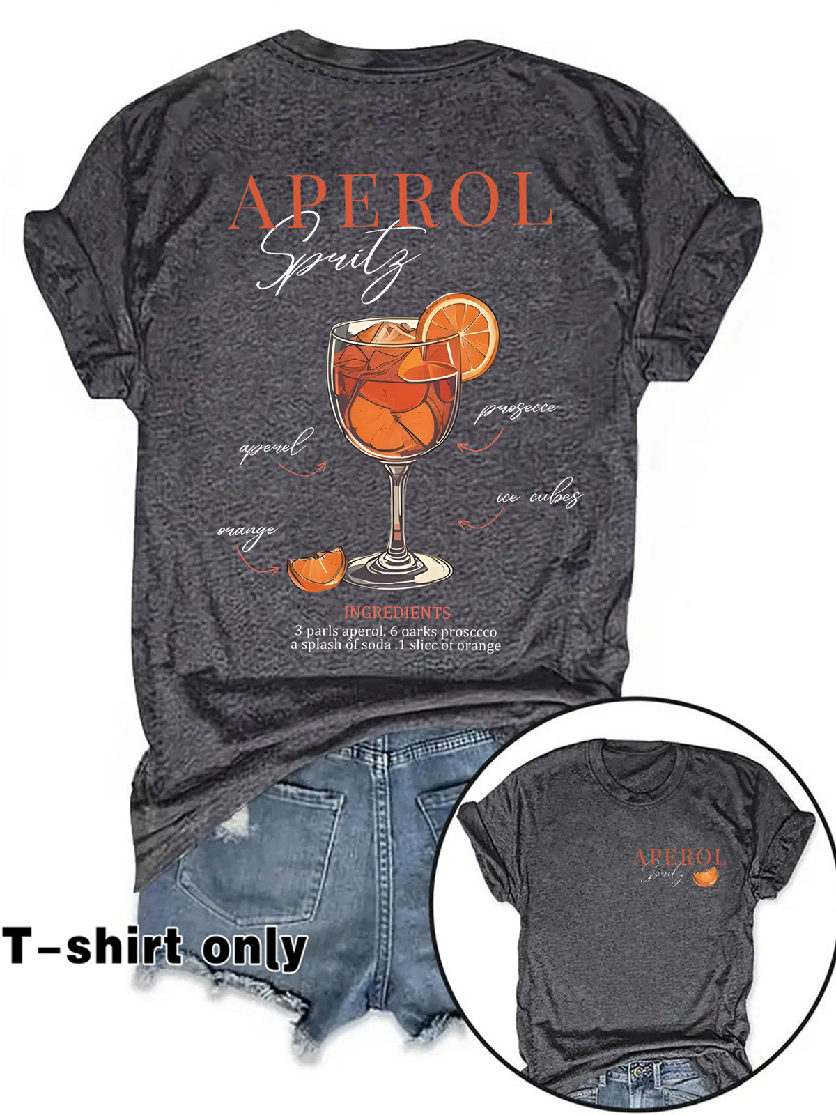 Glamorous Women's Fashion Printed Summer Short-sleeved Women's T-shirt