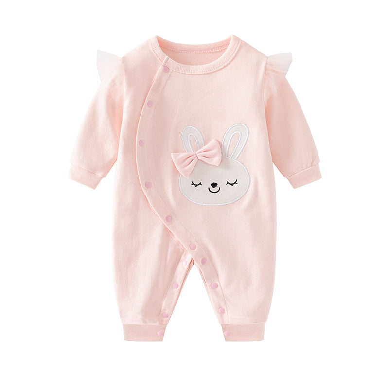 Born Clothes Pure Cotton Jumpsuit Summer Thin Jumpsuit, Climbing Suit