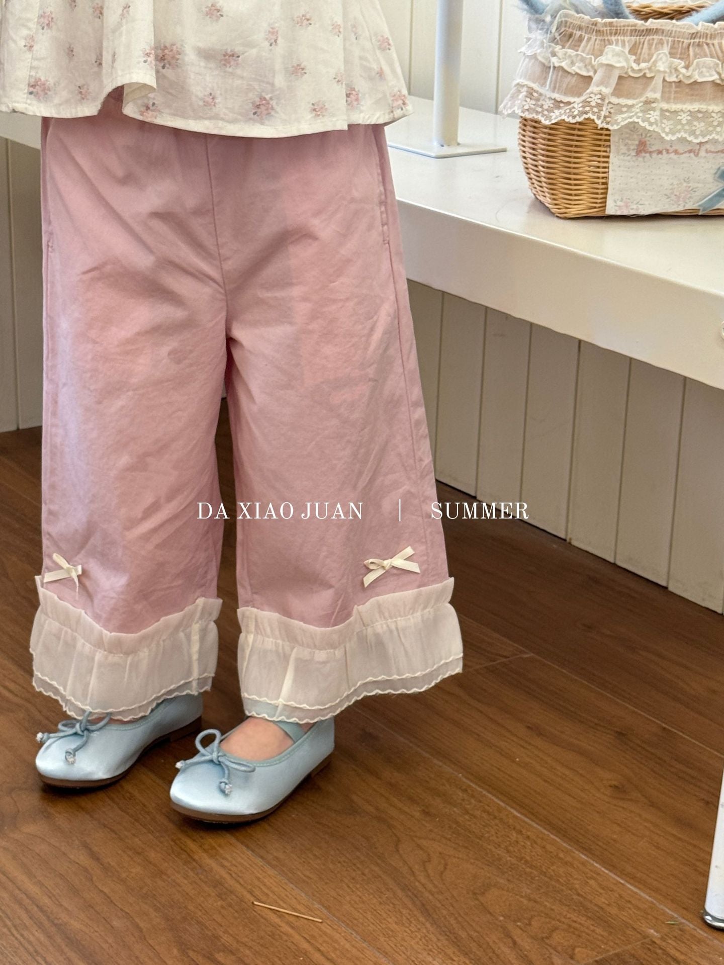 Children's Large Small Summer Lace Cute Children's Pants