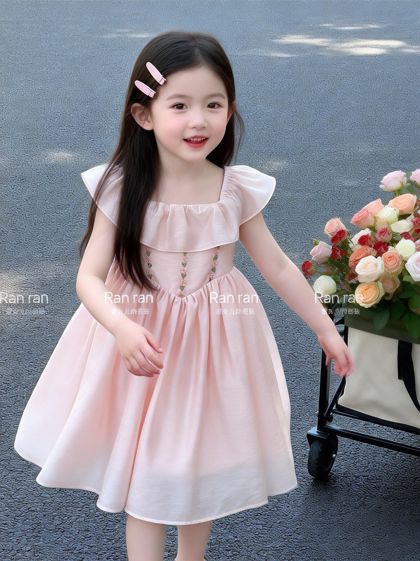 Children's Princess Summer Fashionable Skirt Birthday Children's Dress