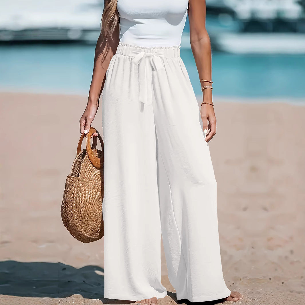 Stylish Women's Trousers Comfortable Wide Leg Pants