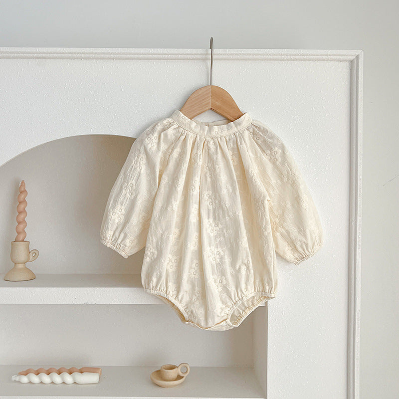 Children's Clothing French Embroidery Temperament Princess Romper Sisters Children's Dress
