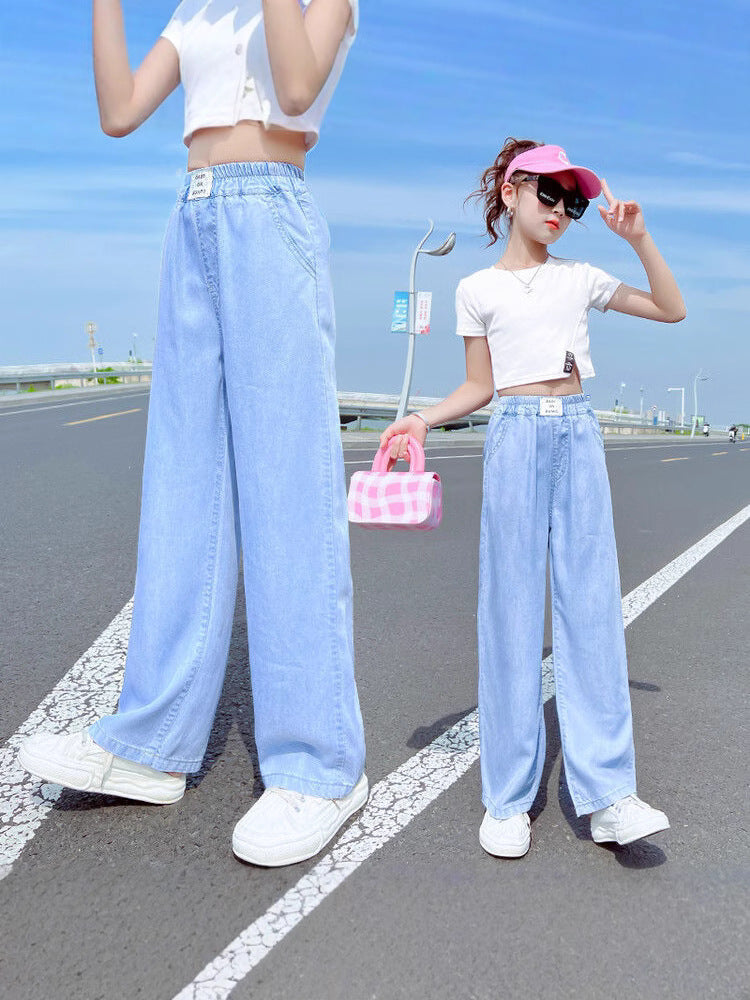 Children's Trousers Summer Wear Soft Thin Outer Children's Pants