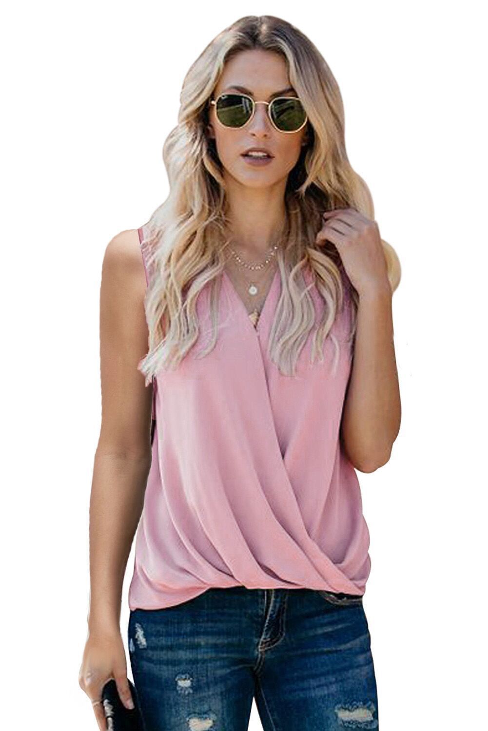 Women's Summer Strap Solid Color Bottoming Small Vest/suspenders/tube Top