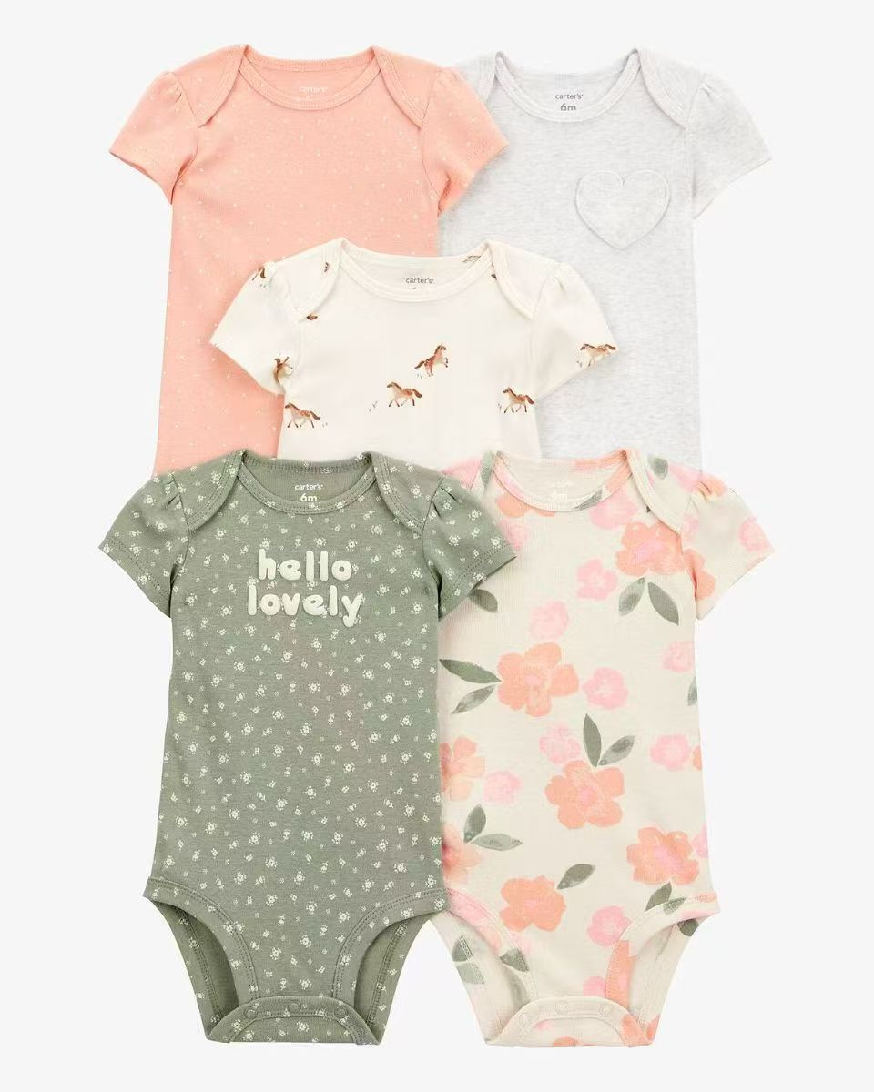 Children's Sleeves For Infants Triangle Rompers Romper Five Pieces Jumpsuit, Climbing Suit