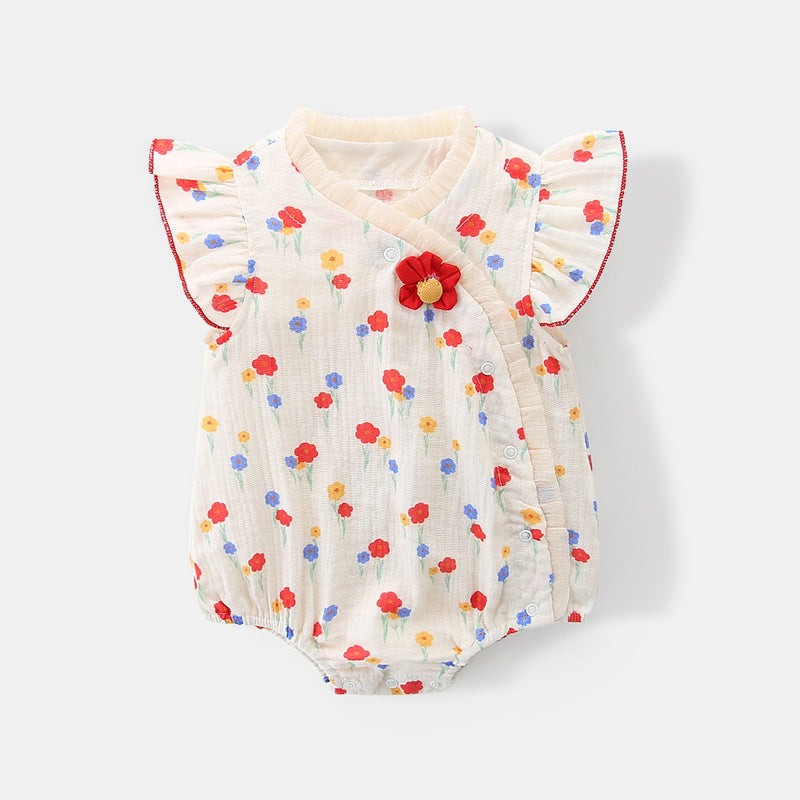 Give Birth Thin Cotton Jumpsuit Sleeveless Jumpsuit, Climbing Suit