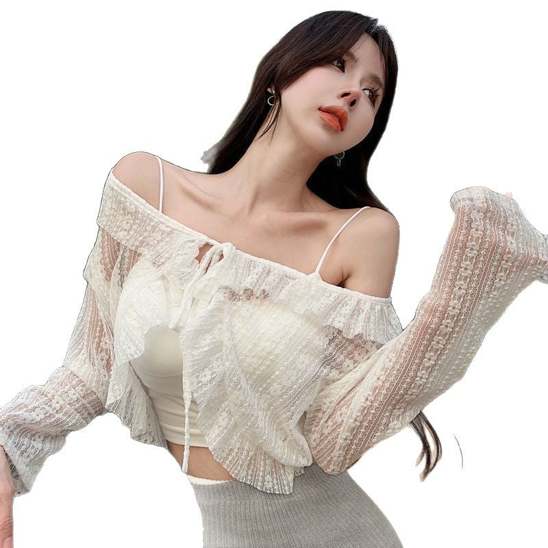 Women's Super Fairy Sun Protection Sling Dress Outer Tops