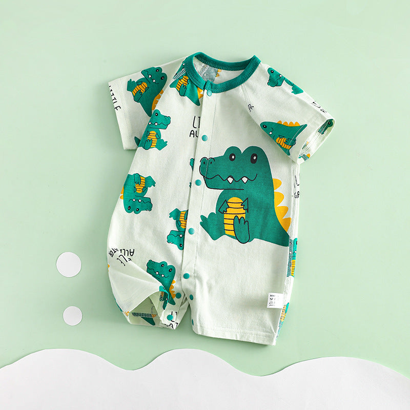 Jumpsuit Summer Boneless Rompers Split Breathable Air Conditioning Clothes Born Jumpsuit, Climbing Suit