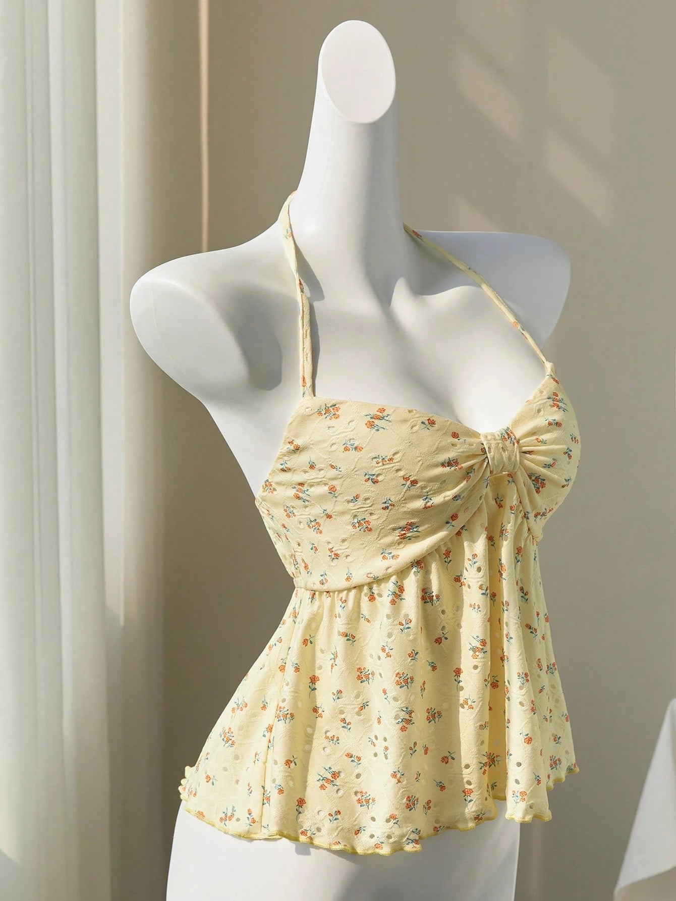 Sweet Fresh Floral Small Sling Doll Shirt Women's T-shirt