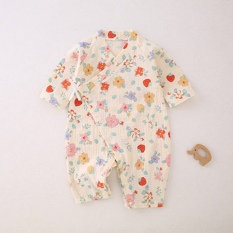 Jumpsuit Class Pure Cotton Clothes Summer Breathable Air Jumpsuit, Climbing Suit