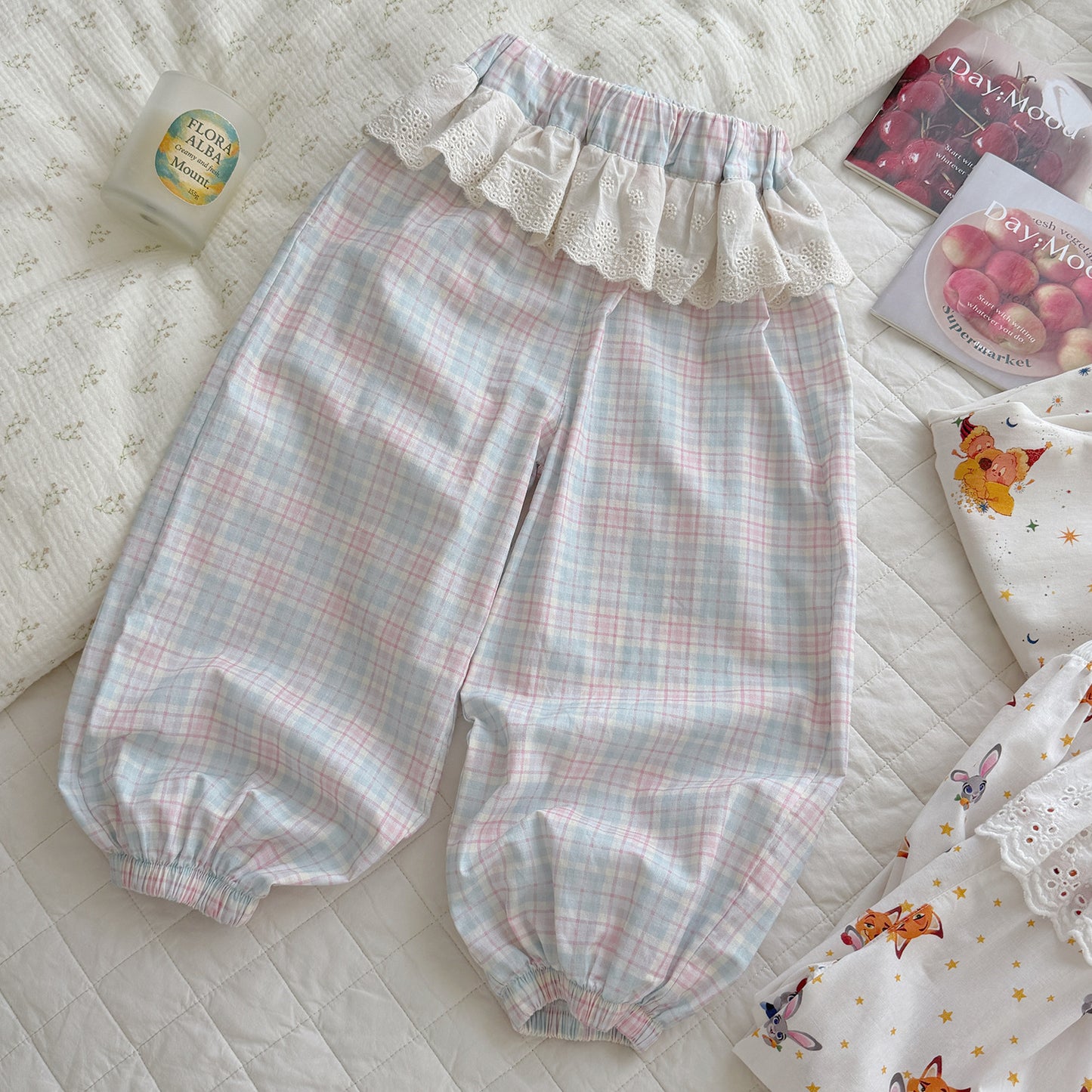 Children's Cotton Digital Printing Waist Plus Super Children's Pants