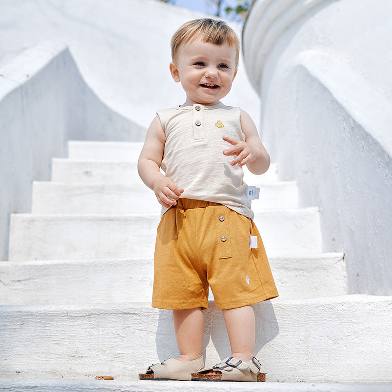 Children's Summer Shorts Clothing Fifth Western Style Children's Pants