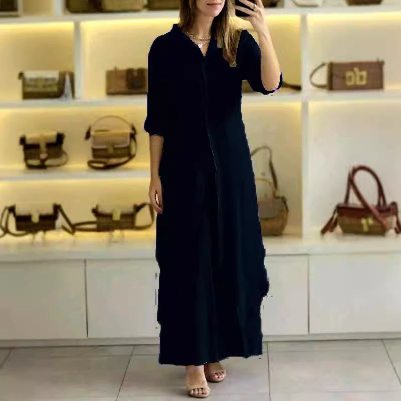 Women's Urban Elegant Cotton Linen Waisted Long-sleeved Fashion Casual Suit