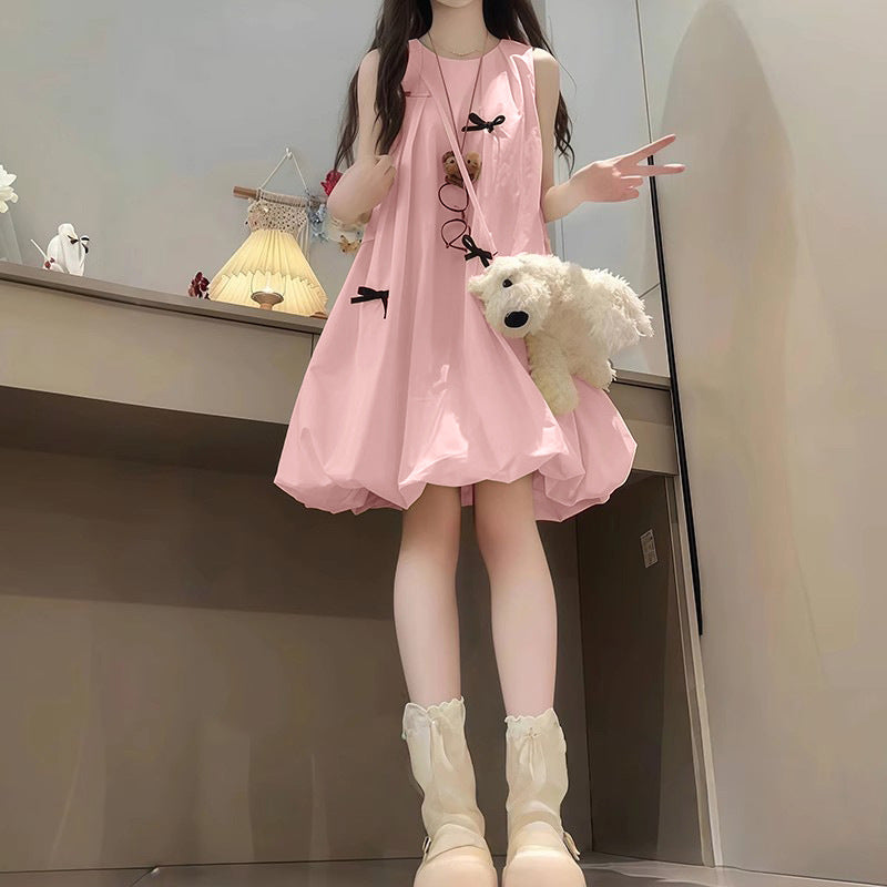 Children's Summer Western Style Sleeveless Vest Princess Children's Dress