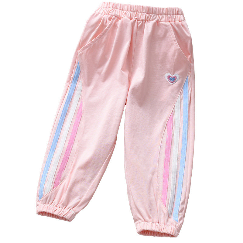 Children's Summer Korean Style Fashionable Thin Sports Children's Pants