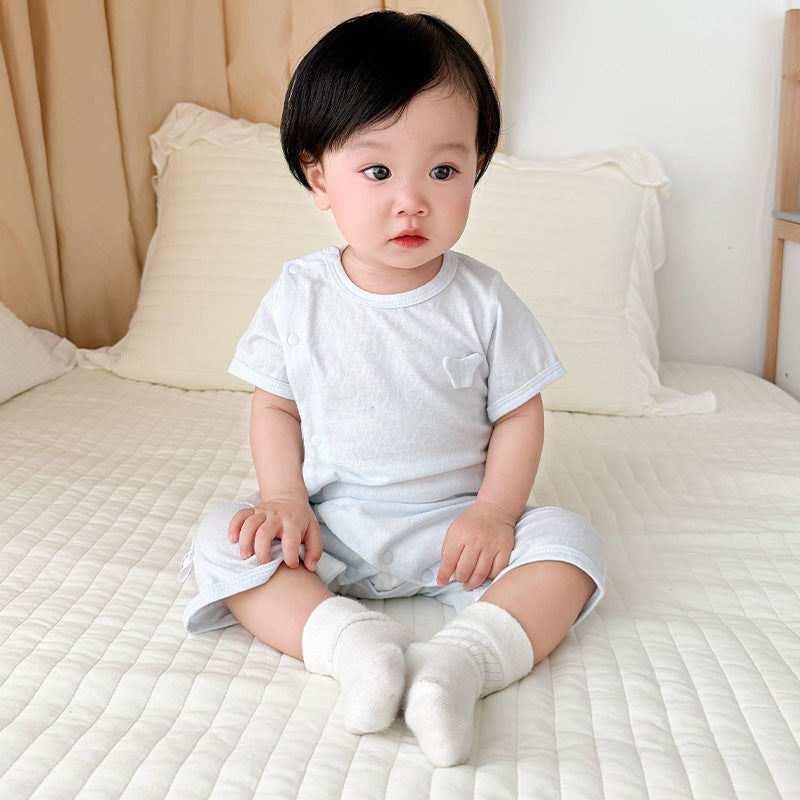 Sleeve Class Jumpsuit Summer Thin Breathable Unisex Pajamas Air Jumpsuit, Climbing Suit